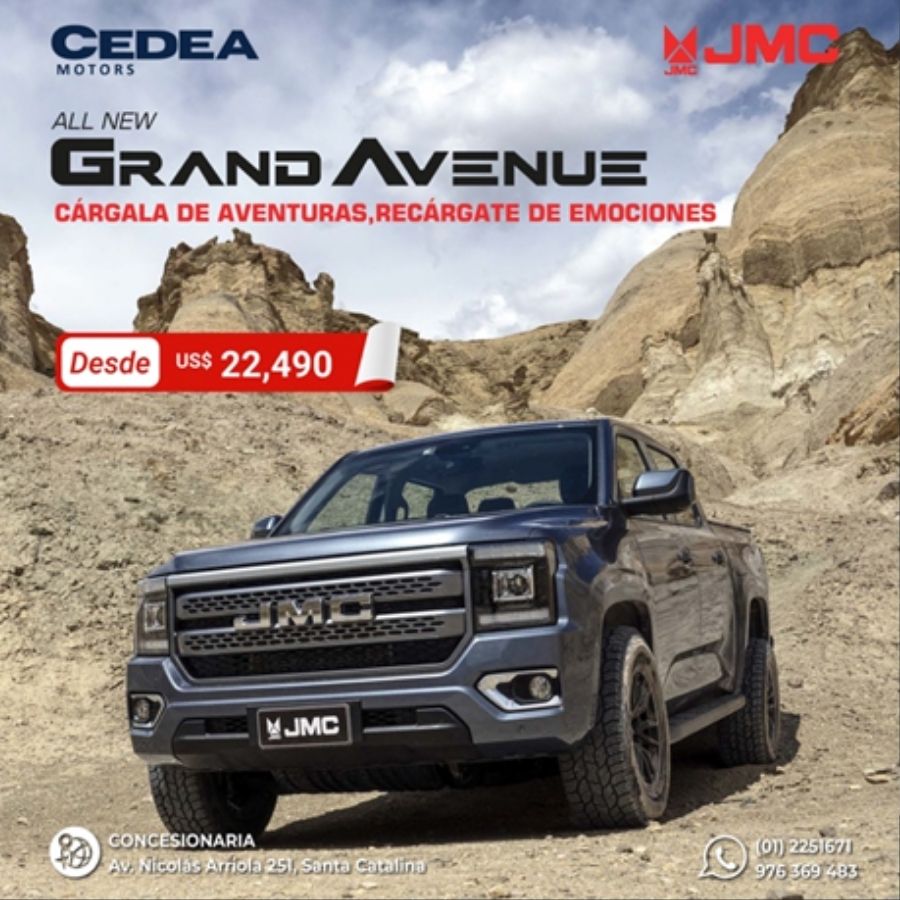 venta de pickup jmc grand avenue